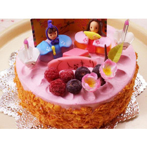 54-1-7）ひな祭りケーキ　おひなさまケーキ　8号サイズ　27cm.jpg
